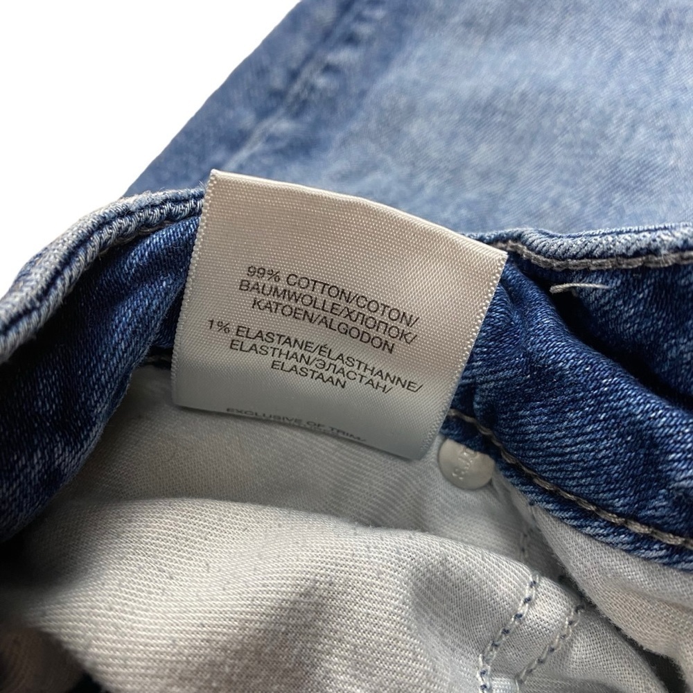 Men’s Boyfriend Silver Jeans W29/L29 - Blue Distressed Denim - Picture 6 of 6